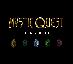Final Fantasy - Mystic Quest Reborn Title Screen